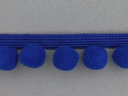 Bolletjesband 40mm donker kobalt blauw