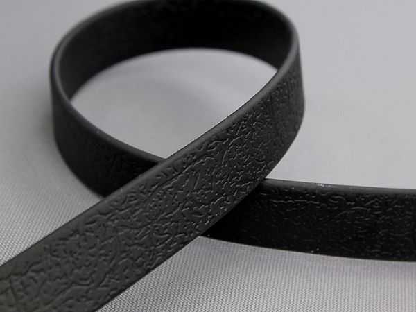 TPU band met leer reliëf