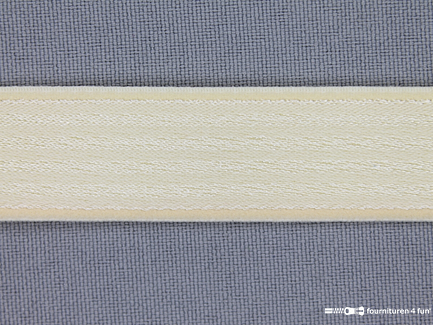 Schouderband elastiek 19mm ecru
