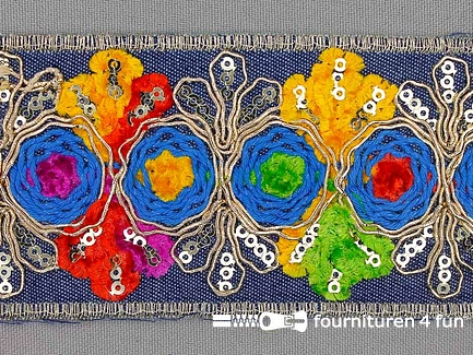 Jacquard band 55mm multicolor
