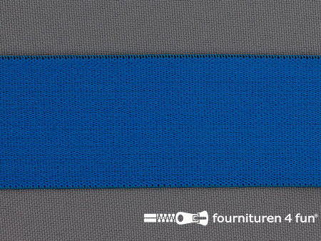 Rol 20 meter boxershort elastiek - 25mm - korenblauw