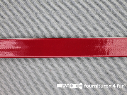 Synthetische halsband 10mm rood