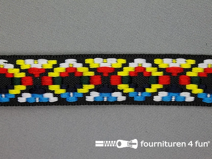 Indianenband 24mm multicolor