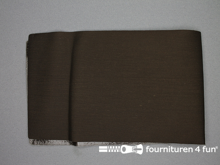 Reparatiedoek 12x40cm donker bruin