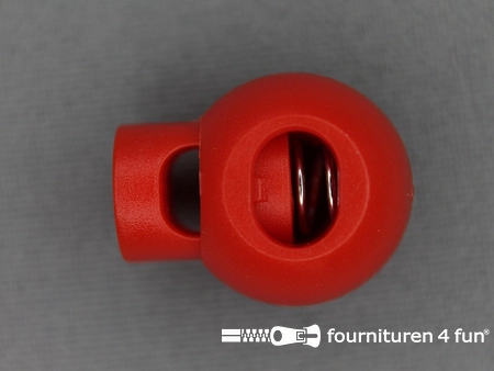 Koordstopper - 22mm - bal - rood