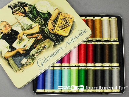Gütermann Nostalgiebox 1930 - assortiment - 30x100 meter