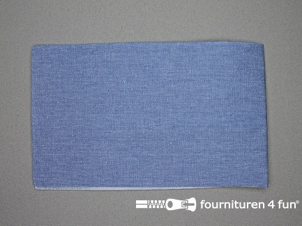 Reparatiedoek 12x40cm licht jeans blauw