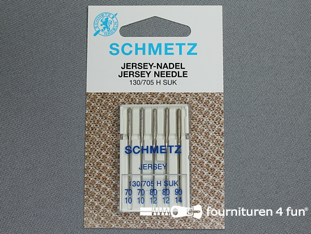 Schmetz machinenaalden - jersey - 70-80-90
