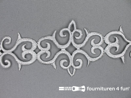 COUPON 0,8 meter Zilver applicatie 73mm
