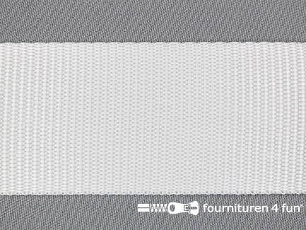 Parachute band - 50mm - wit
