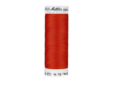 Mettler Seraflex - elastisch machinegaren - vermiljoen rood (1336)