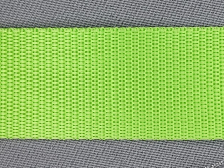 Parachute band 40mm lime groen