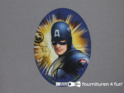 Avengers applicatie 80x110mm Captain America