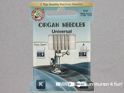 Organ Needles naaimachine naalden - Universeel 70