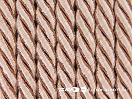 Viscose meubel koord - 5mm - cacao bruin