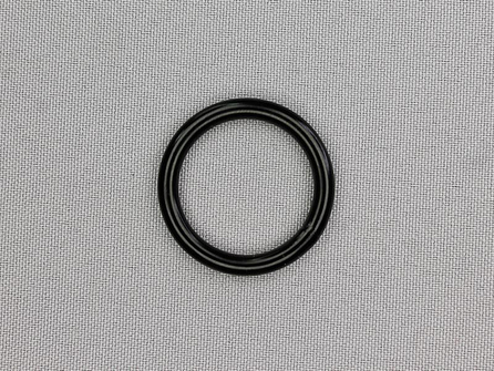 Stalen ring 25mm zwart