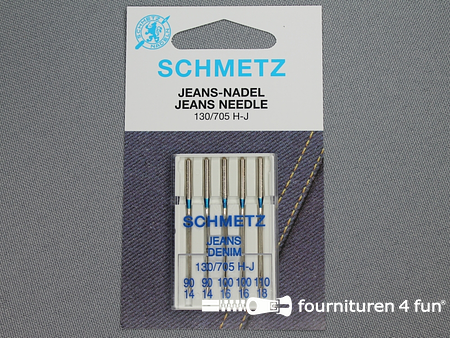 Schmetz machinenaalden - jeans - 90-100-110