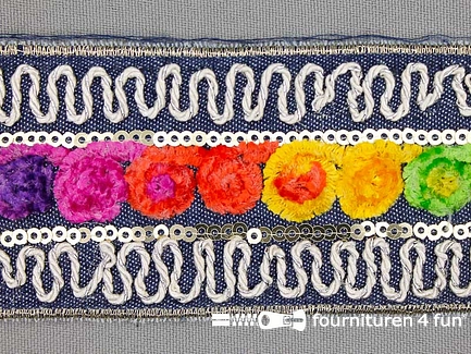 Jacquard band 48mm multicolor