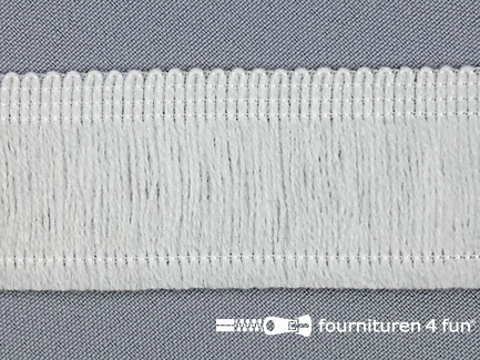 Acryl franje 40mm ecru