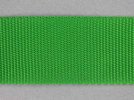 Rol 30 meter parachute band 50mm groen