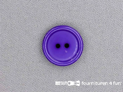 Kunststof knoop 20mm paars