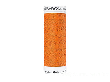 Mettler Seraflex - elastisch machinegaren - oranje (1335)