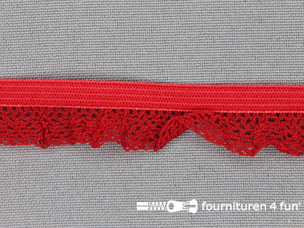 Elastisch kant 15mm rood
