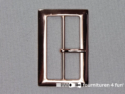 Metalen gesp 48mm koper