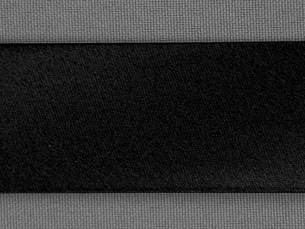 Satijnen biasband 30mm zwart