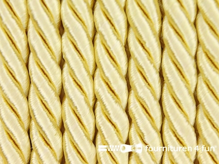 Viscose meubel koord - 5mm - licht geel