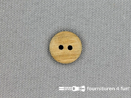 Houten knoop 12mm - hout