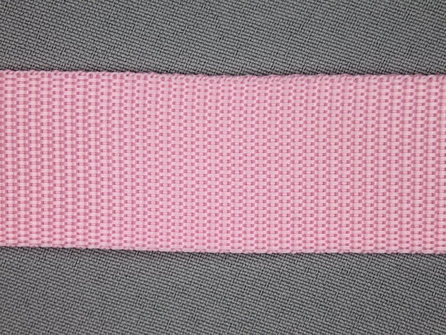 Rol 30 meter parachute band 30mm roze