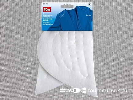 Prym Schoudervullingen niet overtrokken wit - 10mm - 993801