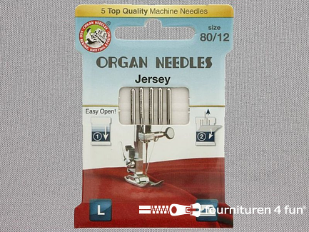 Organ Needles naaimachine naalden - Jersey 80