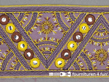 Jacquard band 75mm multicolor