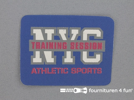 Applicatie 65x86mm rechthoek nyc athletic