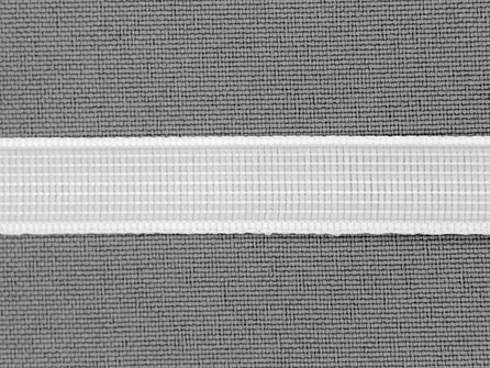 Rol 45 meter baleinenband 12mm rigi wit