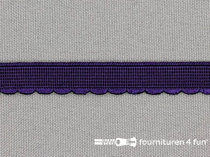 Elastisch kant 10mm aubergine paars