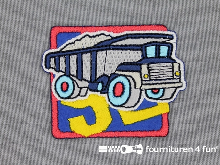 Applicatie 50x63mm vrachtwagen