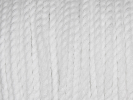 Katoen polyester koord 2,5mm wit