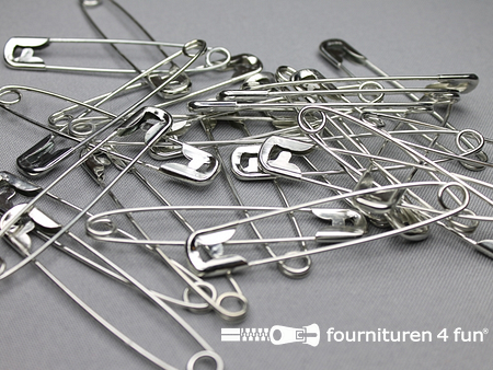 Kleine Veiligheidsspeldjes 28 mm zilver 1000 stuks Kopen - Art en Hobby