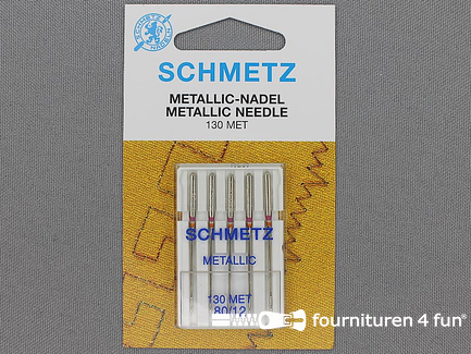 Schmetz machinenaalden - metallic - 80