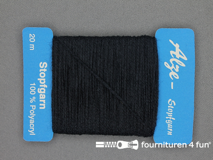 Stopgaren 20m marine blauw-grijs