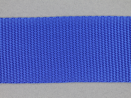Parachute band 50mm kobalt blauw