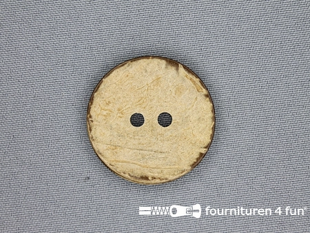 Kokos knoop 34mm naturel