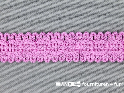 Rol 25 meter nylon galon 14mm barbie roze