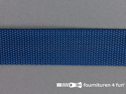 Rol 48 meter PP band - polypropyleen band - 30mm - konings blauw
