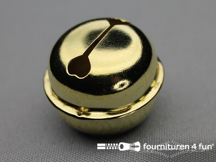 RESTANT Belletjes - 32mm - goud - 50 stuks - B-KEUZE