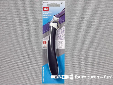 Prym ergonomisch radeerwiel - getand - 610940