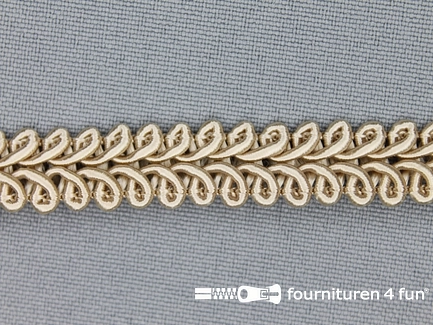 Viscose galon 11mm zand beige